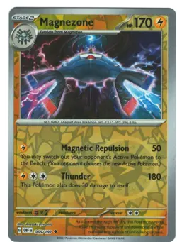 Magnezone 65/197 Obsidian Flames Reverse Holo Uncommon Pokemon TCG - Image 1