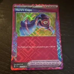 Pokemon Company Hero's Cape 152/162 SV05 Temporal Forces ACE SPEC Rare Holo - Image 1
