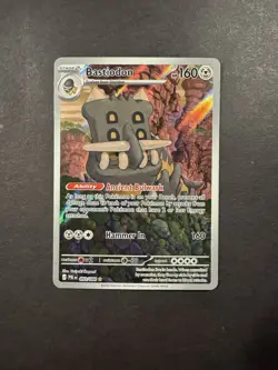 Bastiodon 093/084 Illustration Rare Holo ME05: Pitch Black Pokemon TCG - Image 1