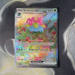 Venusaur ex 198/165 SIR SV Scarlet & Violet 151 MEW English Pokemon Full Art - Image 1