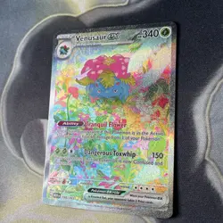 Venusaur ex 198/165 SIR SV Scarlet & Violet 151 MEW English Pokemon Full Art - Image 4