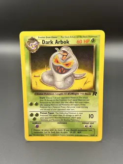 Pokemon Team Rockets Unlimited Dark Arbok 19/82 - Image 2