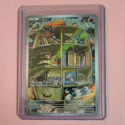 Pokemon TCG Litten 167/162 Temporal Forces Illustration Rare Holo Full Art 2024 - Image 1