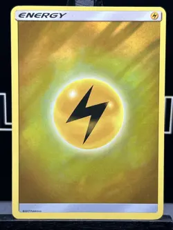 Pokemon Lightning Energy 2017 Reverse Holo Shining Legends Near Mint - Image 3