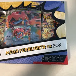 Pokemon TCG Mega Evolution Ascended Heroes Mega Feraligatr ex Box Sealed - Image 4