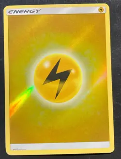 Lighting Energy Pokemon Sun and Moon Reverse Holo TCG LP - Image 1