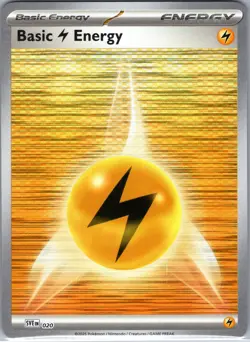 Basic Lighting Energy 020 Scarlet & Violet Energies Pokemon Reverse Holo NM - Image 1
