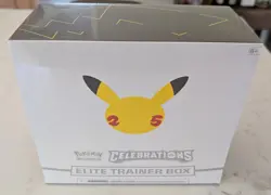 Pokemon Celebrations 25th Anniversary Elite Trainer Box ETB - Image 1