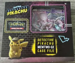 Pokemon Detective Pikachu Mewtwo-GX Case File Sealed - Image 1