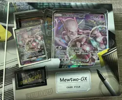 Pokemon Detective Pikachu Mewtwo-GX Case File Sealed - Image 3