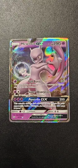Pokemon Mewtwo GX 39/73 Shining Legends Ultra Rare Holo - Image 1