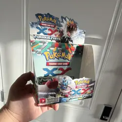 Pokemon Pokemon TCG XY Furious Fists Empty Booster Display Box Cardboard - Image 1