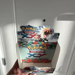 Pokemon Pokemon TCG XY Furious Fists Empty Booster Display Box Cardboard - Image 5