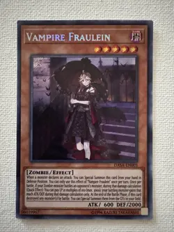 Vampire Fraulein Secret Rare DASA-EN003 Unlimited Yu-Gi-Oh! TCG NM Card - Image 1