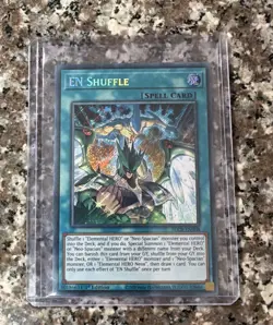 YUGIOH EN Shuffle BLCR-EN008 Secret Rare 1st Edition - Image 1