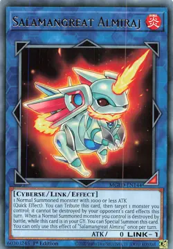 Yu-Gi-Oh Salamangreat Almiraj MGED-EN144 Rare NM - Image 2