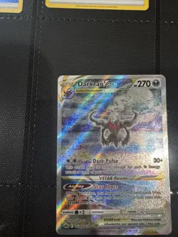 Pokemon TCG Darkrai Vstar Crown Zenith: Galarian Gallery Gg50/Gg70 Ultra Rare - Image 2