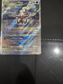 Pokemon TCG Darkrai Vstar Crown Zenith: Galarian Gallery Gg50/Gg70 Ultra Rare - Image 3