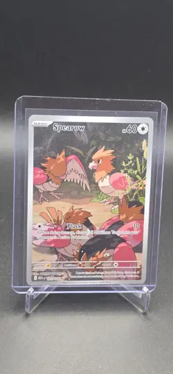 Spearow 151/132 Illustration Rare Mega Evolution Pokemon Holo Near Mint - Image 1