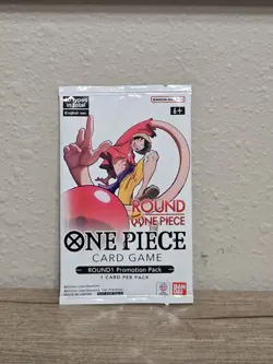 One Piece x Round 1 EN Promo Pack 1 CardOne Piece TCG - Single Pack - Image 1