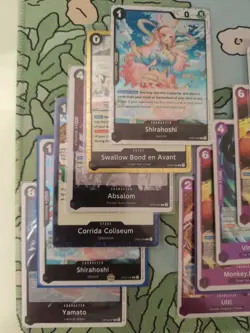 HUGE One Piece TCG Holo Foil Rares Bundle / Job lot - UK Seller + 3x Full arts - Image 2