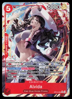 Adventure on Kami's Island #OP15-003 Alvida (Alternate Art) - Image 1