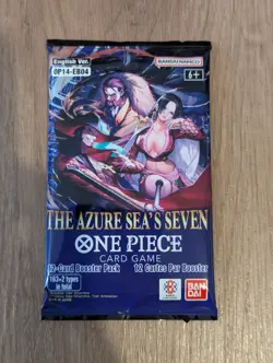 One Piece TCG The Azure Sea's Seven Booster Pack OB14 - Image 1