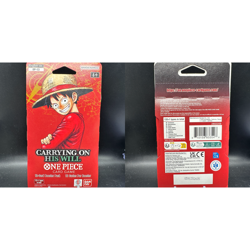 One Piece OP13 Carrying on His Will Sleeved Booster Pack Lot Of 3 Packs Sealed - Image 3