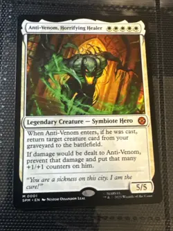 x1 Anti-Venom, Horrifying Healer M MTG Marvel's Spider-Man M/NM, English - Image 1