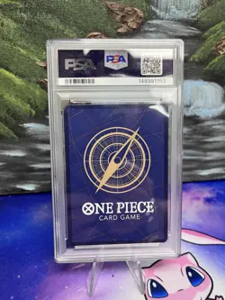 2025 ONE PIECE OP 10 EN REBECCA ALTERNATE ART #058 PSA NM-MT 8 - Image 2