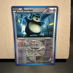 Snorlax Team Plasma 101/135 B&W Plasma Storm Reverse Holo Pokemon Card - Image 1