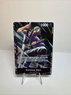 Roronoa Zoro Dash Pack Alt Art OP15-EB04 One Piece Card Promo English - NM - Image 1