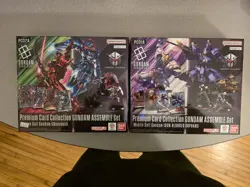 Gundam Card Game Gundam Assemble Set PC01A & PC02A Sealed - Image 1
