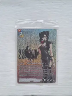 Final Fantasy TCG 25th Anniversary Tifa PR Card PR127-14-120H Full Art SEALED - Image 2