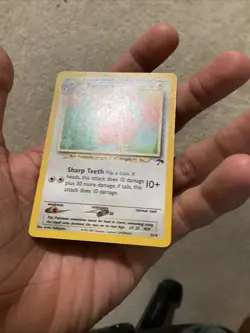 Pokemon Raticate 6/18 Southern Islands Promo Vintage Non-Holo WOTC TCG Card LP - Image 3