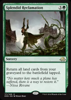 Splendid Reclamation -Foil Near Mint MTG Eldritch Moon - Image 1
