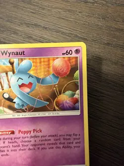 Wynaut - 77/236 Regular English Unified Minds Pokemon Card LP - Image 3