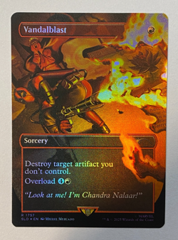 MTG - Secret Lair - Marvel's Deadpool - Vandalblast - FOIL - NM - Image 1