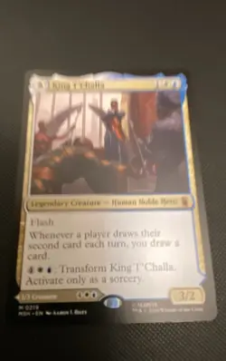 King T'Challa Marvel Super Heroes; MTG - Image 1
