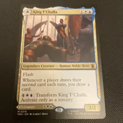 King T'Challa Marvel Super Heroes; MTG - Image 2
