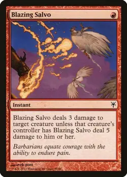 MP - Blazing Salvo [DDK - 58] Duel Decks: Sorin vs. Tibalt - Image 1