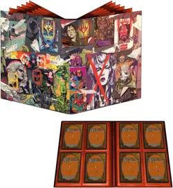 Ultra PRO 4-Pocket PRO-Binder Magic The Gathering March of the Machine MOM - Image 1