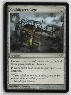 Grafdigger's Cage Near Mint 149 Dark Ascension MTG - Image 1