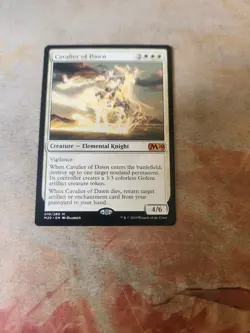 Cavalier Of Dawn Core Set 2020 MTG LP - Image 1