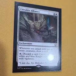 Wizards of the Coast MTG Chivalric Alliance 0011 Regular Rare EN Commander - Image 2