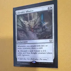 Wizards of the Coast MTG Chivalric Alliance 0011 Regular Rare EN Commander - Image 3