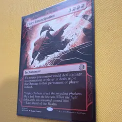 Wizards of the Coast MTG Fiery Emancipation 0042 Foil Rare EN Enchanting Tales - Image 4