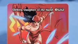 Elektra, Daughter of the Hand (Borderless) (366) MSH Marvel Super Heroes Foil - Image 2