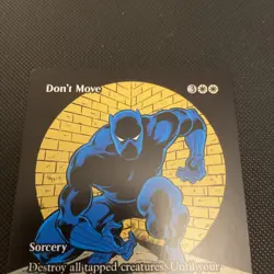 Don't Move (Borderless) Marvel Universe Eternal-Legal; MTG - Image 2