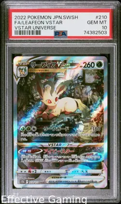 Leafeon Vstar 210/172 Vstar Universe Pokemon Japanese PSA 10 - Image 1